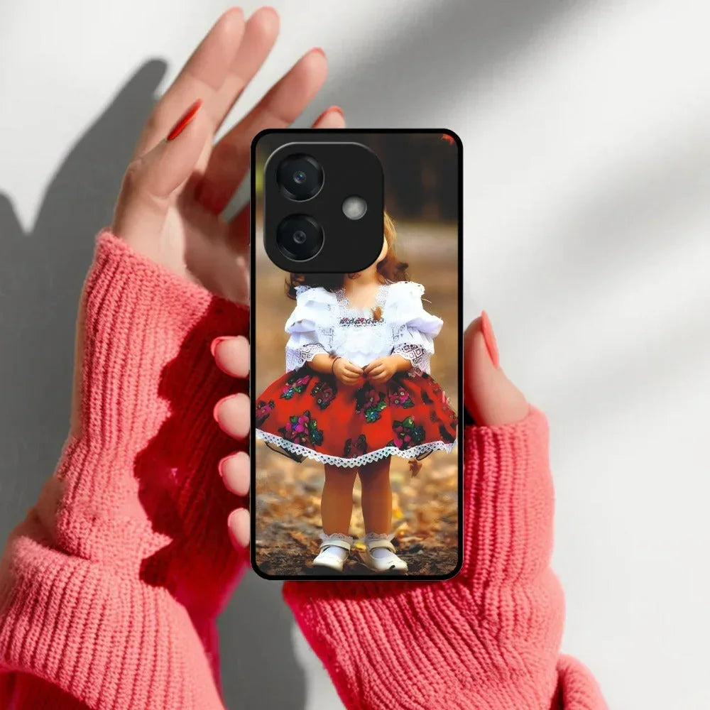 Doll Design Glossy Metal Case Cover For Oppo - ShopOnCliQ