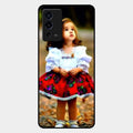 Doll Design Glossy Metal Case Cover For Oppo A55