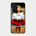 Doll Design Glossy Metal Case Cover For Oppo A5X 5G