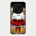 Doll Design Glossy Metal Case Cover For Oppo F29 Pro 5G