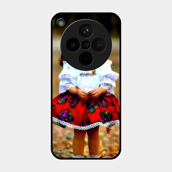 Doll Design Glossy Metal Case Cover For Oppo Find X8 5G