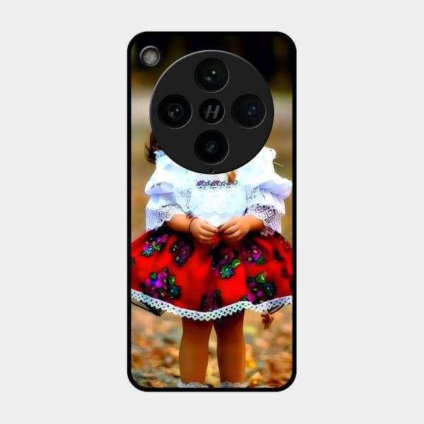 Doll Design Glossy Metal Case Cover For Oppo Find X8 Pro 5G