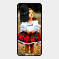 Doll Design Glossy Metal Case Cover For Oppo Reno 10 Pro 5G