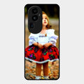 Doll Design Glossy Metal Case Cover For Oppo Reno 10 Pro Plus 5G