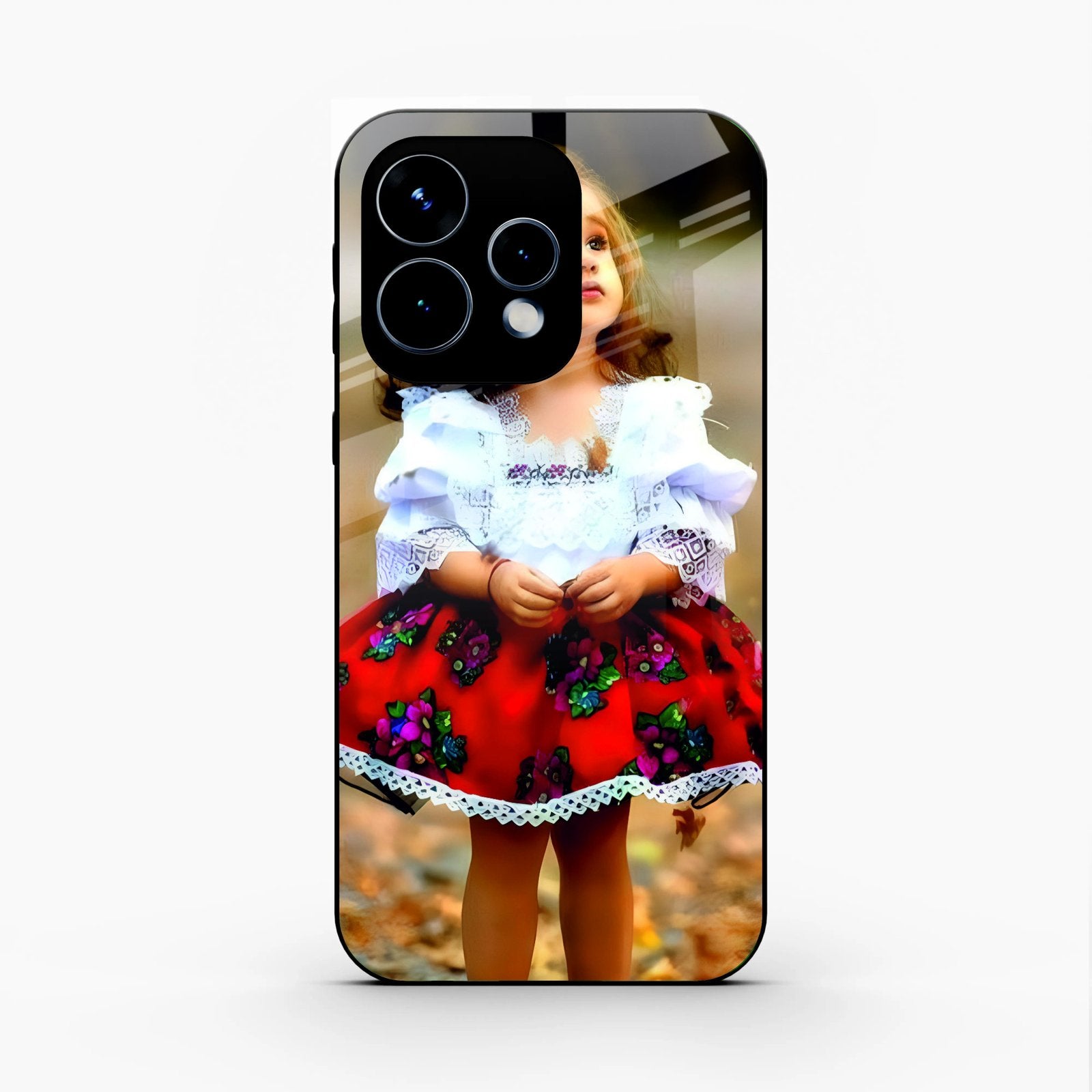 Doll Design Glossy Metal Case Cover For Oppo Reno 15 5G