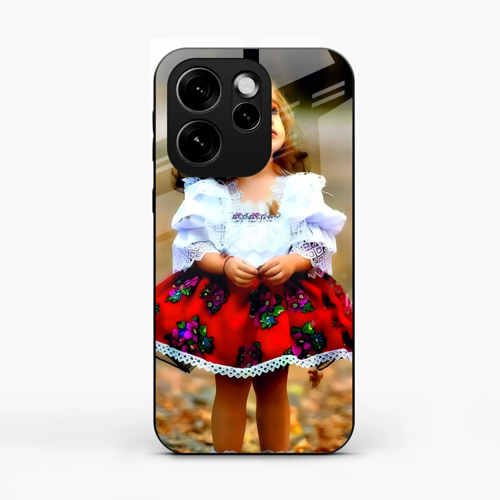 Doll Design Glossy Metal Case Cover For Oppo Reno15 Pro Mini 5G