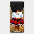 Doll Design Glossy Metal Case Cover For Poco X4 Pro 5G
