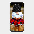 Doll Design Glossy Metal Case Cover For Realme 12X 5G