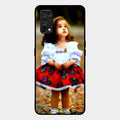 Doll Design Glossy Metal Case Cover For Realme 7 Pro
