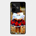 Doll Design Glossy Metal Case Cover For Realme Gt 7T 5G