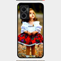 Doll Design Glossy Metal Case Cover For Redmi 11 Prime 5G