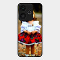 Doll Design Glossy Metal Case Cover For Redmi 13 5G