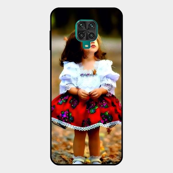 Doll Design Glossy Metal Case Cover For Redmi Note 10 Lite