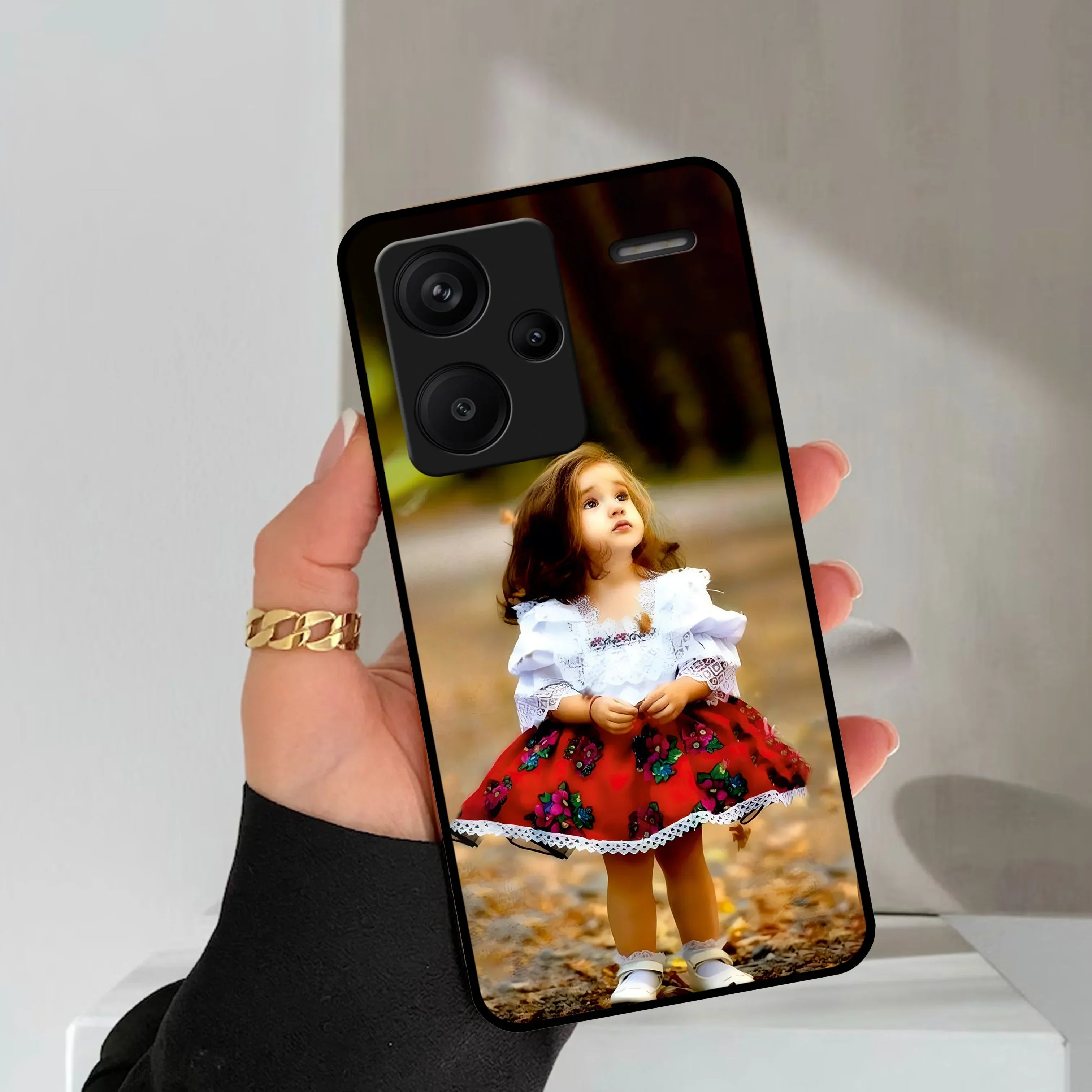 Doll Design Glossy Metal Case Cover For Redmi - ShopOnCliQ