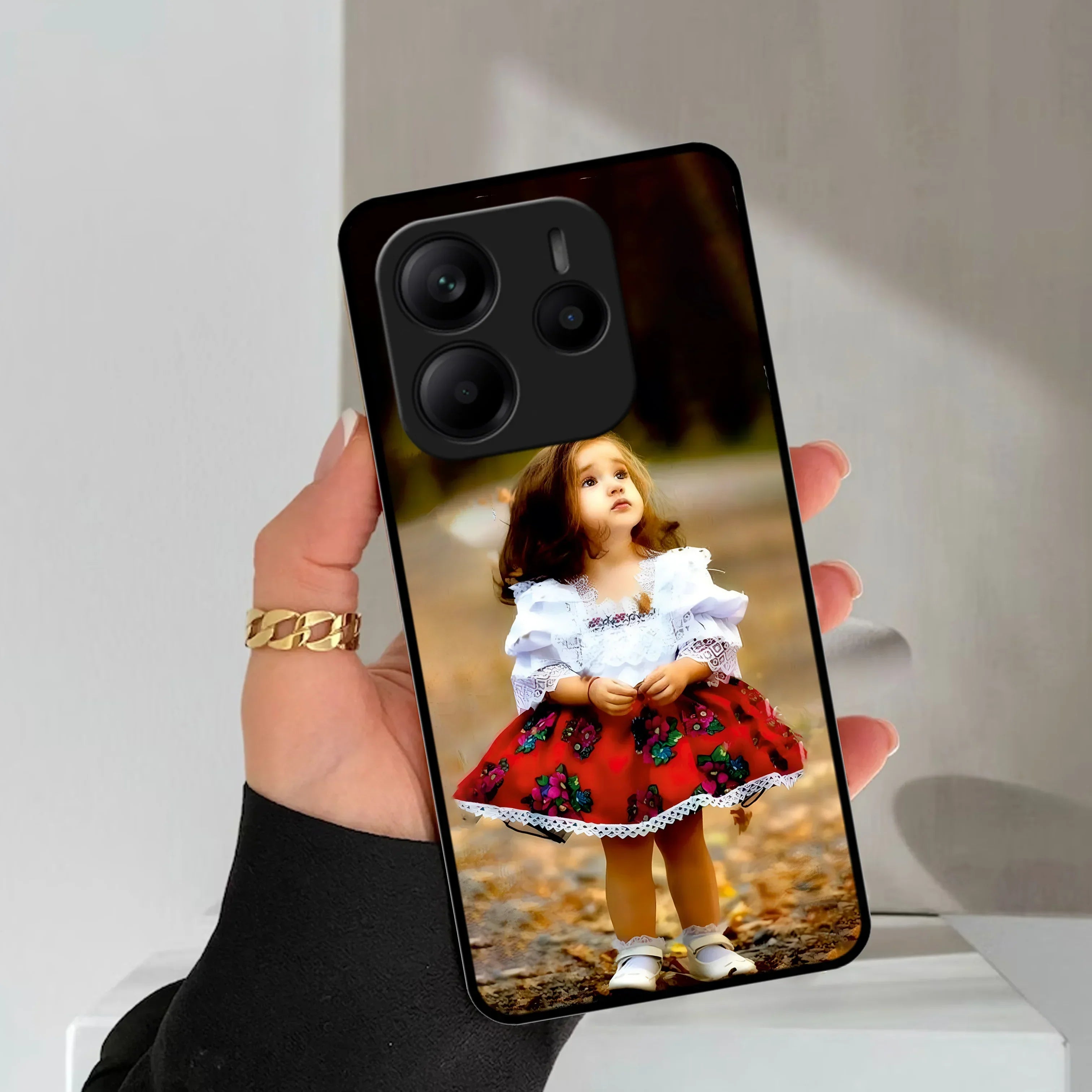 Doll Design Glossy Metal Case Cover For Redmi - ShopOnCliQ