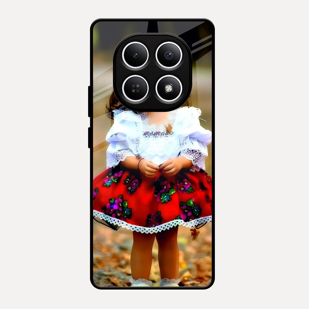 Doll Design Glossy Metal Case Cover For Redmi Note 15 5G
