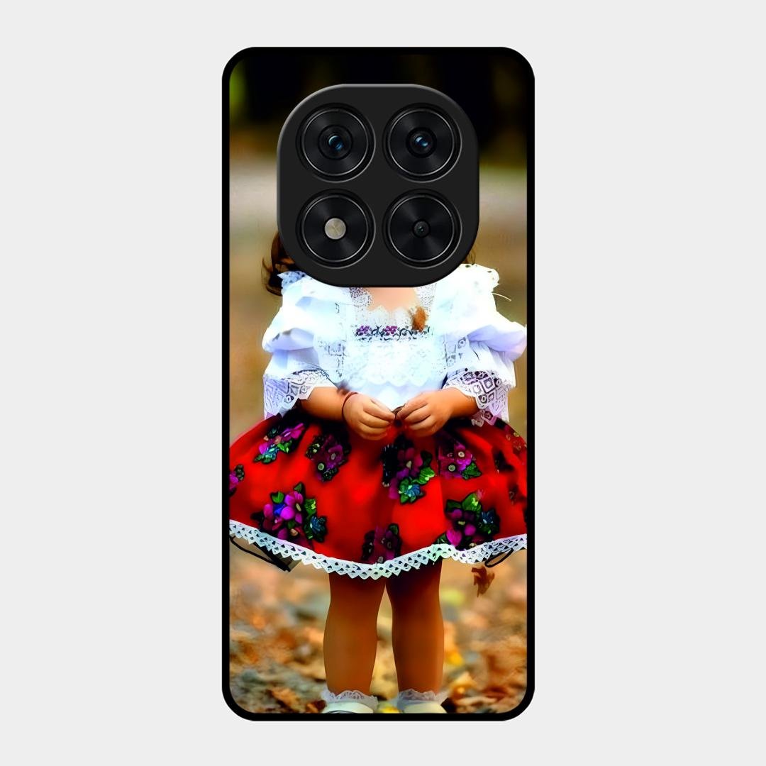 Doll Design Glossy Metal Case Cover For Redmi Note 15 Pro 5G