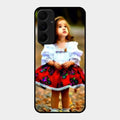 Doll Design Glossy Metal Case Cover For Samsung Galaxy A35 5G