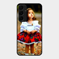 Doll Design Glossy Metal Case Cover For Samsung Galaxy A55 5G