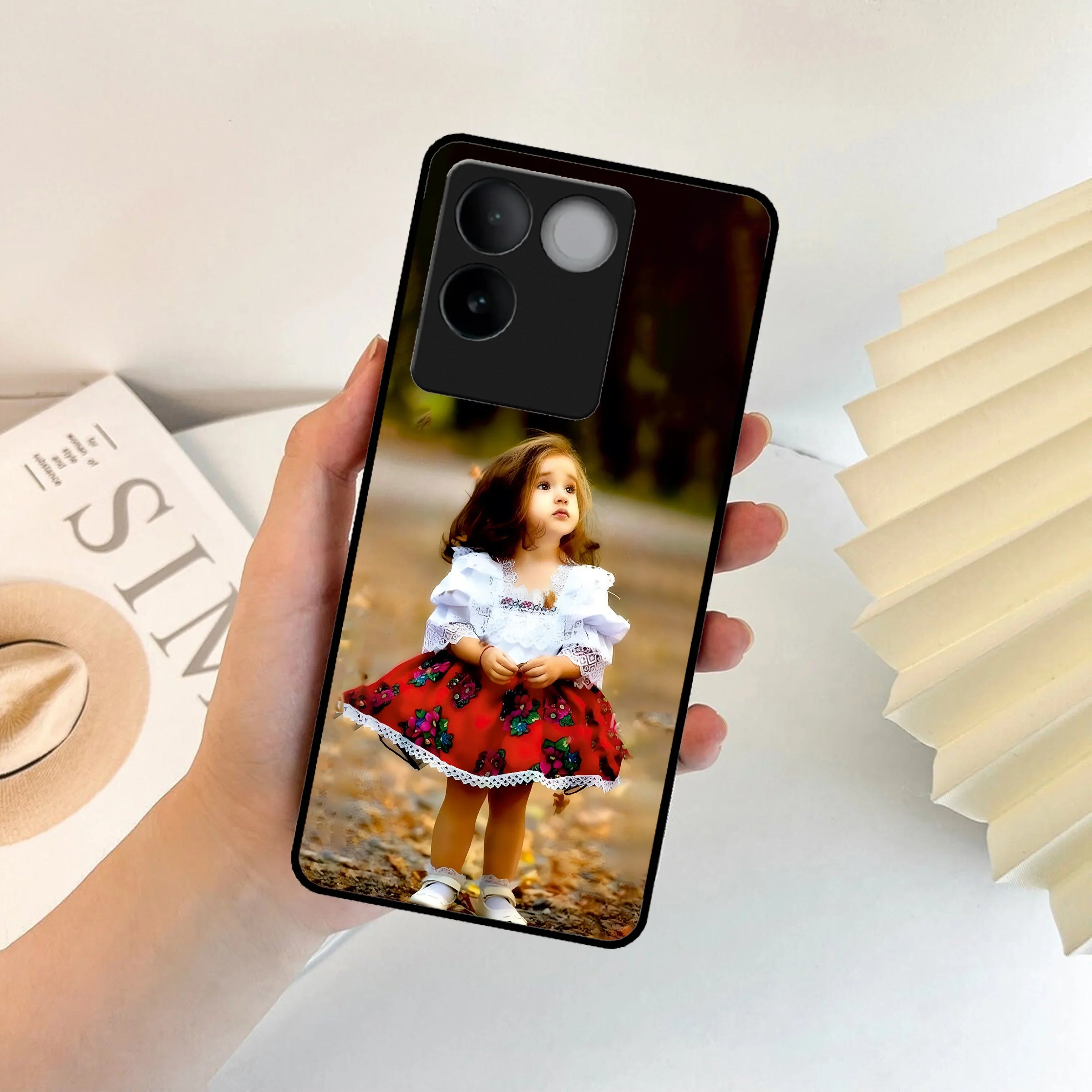 Doll Design Glossy Metal Case Cover For Vivo - ShopOnCliQ