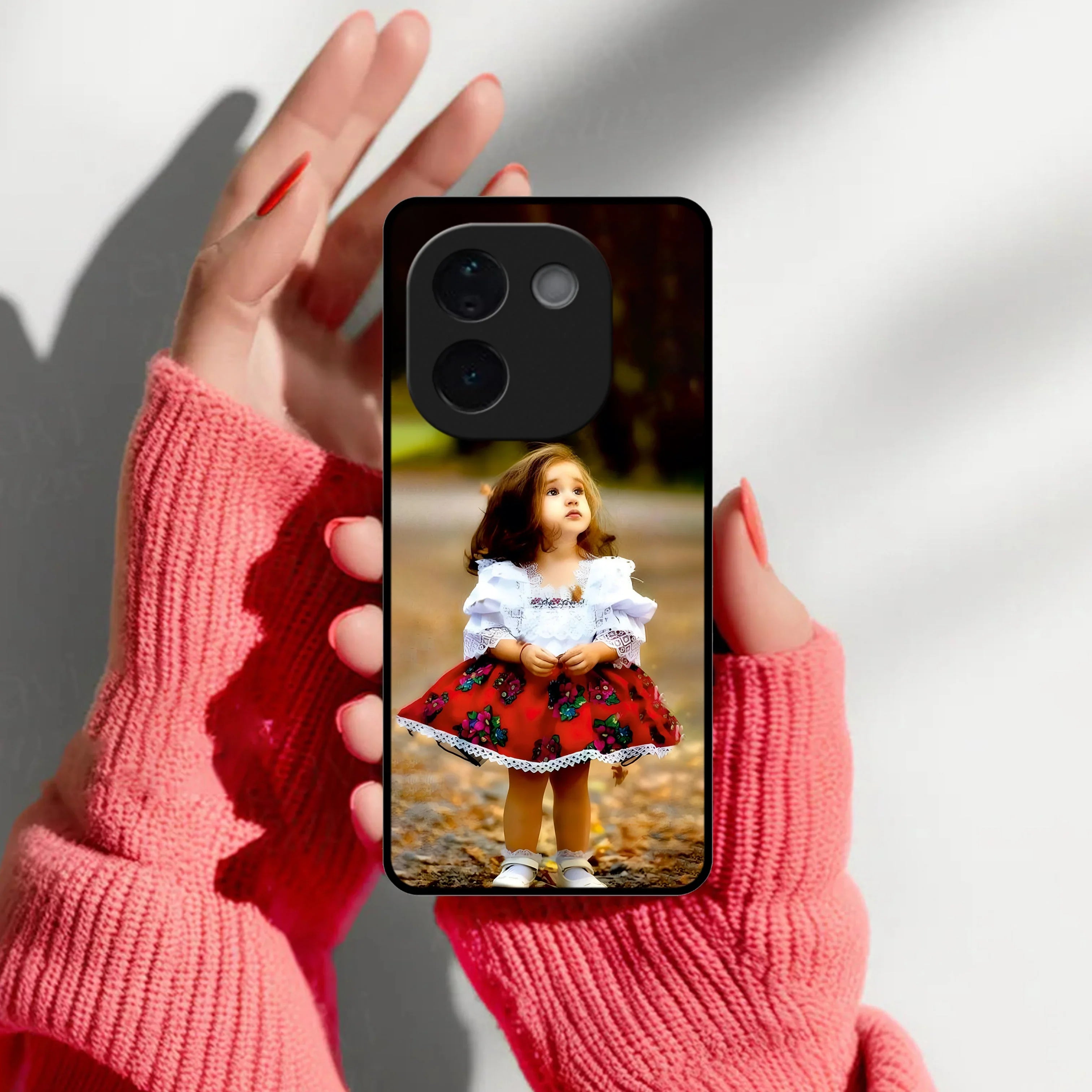 Doll Design Glossy Metal Case Cover For Vivo - ShopOnCliQ