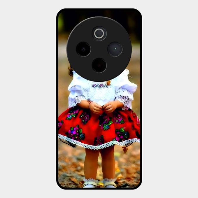 Doll Design Glossy Metal Case Cover For Vivo T4 5G