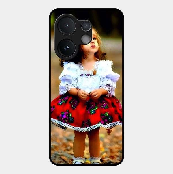 Doll Design Glossy Metal Case Cover For Vivo T4 Pro 5G