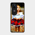 Doll Design Glossy Metal Case Cover For Vivo V40 Pro 5G