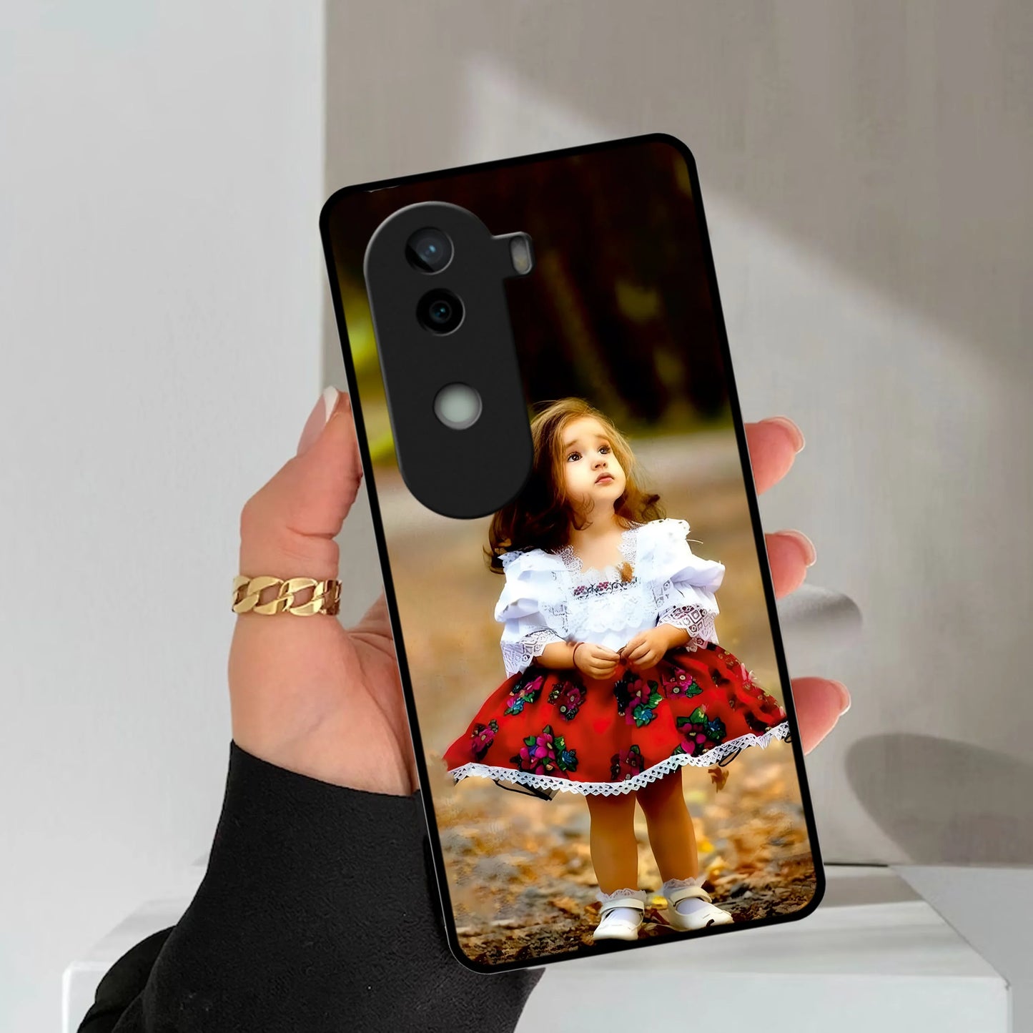 Doll Design Glossy Metal Case Cover For Vivo - ShopOnCliQ