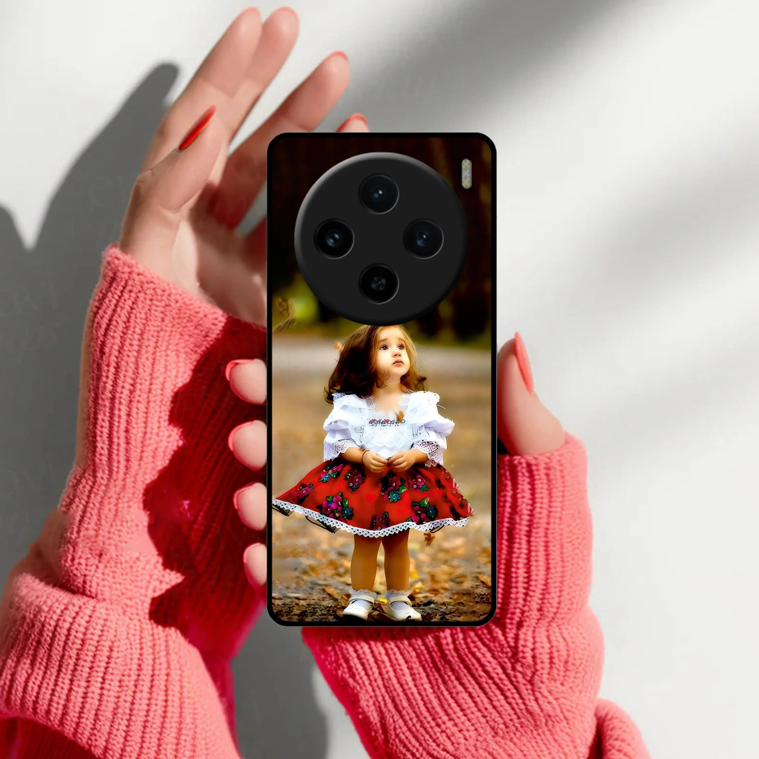 Doll Design Glossy Metal Case Cover For Vivo - ShopOnCliQ