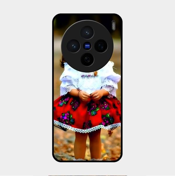Doll Design Glossy Metal Case Cover For Vivo X200 5G
