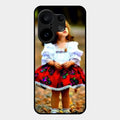 Doll Design Glossy Metal Case Cover For Vivo X200 Fe 5G