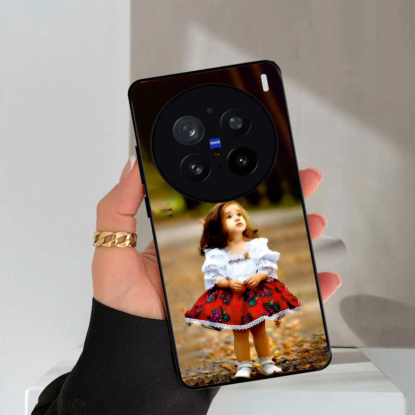 Doll Design Glossy Metal Case Cover For Vivo - ShopOnCliQ