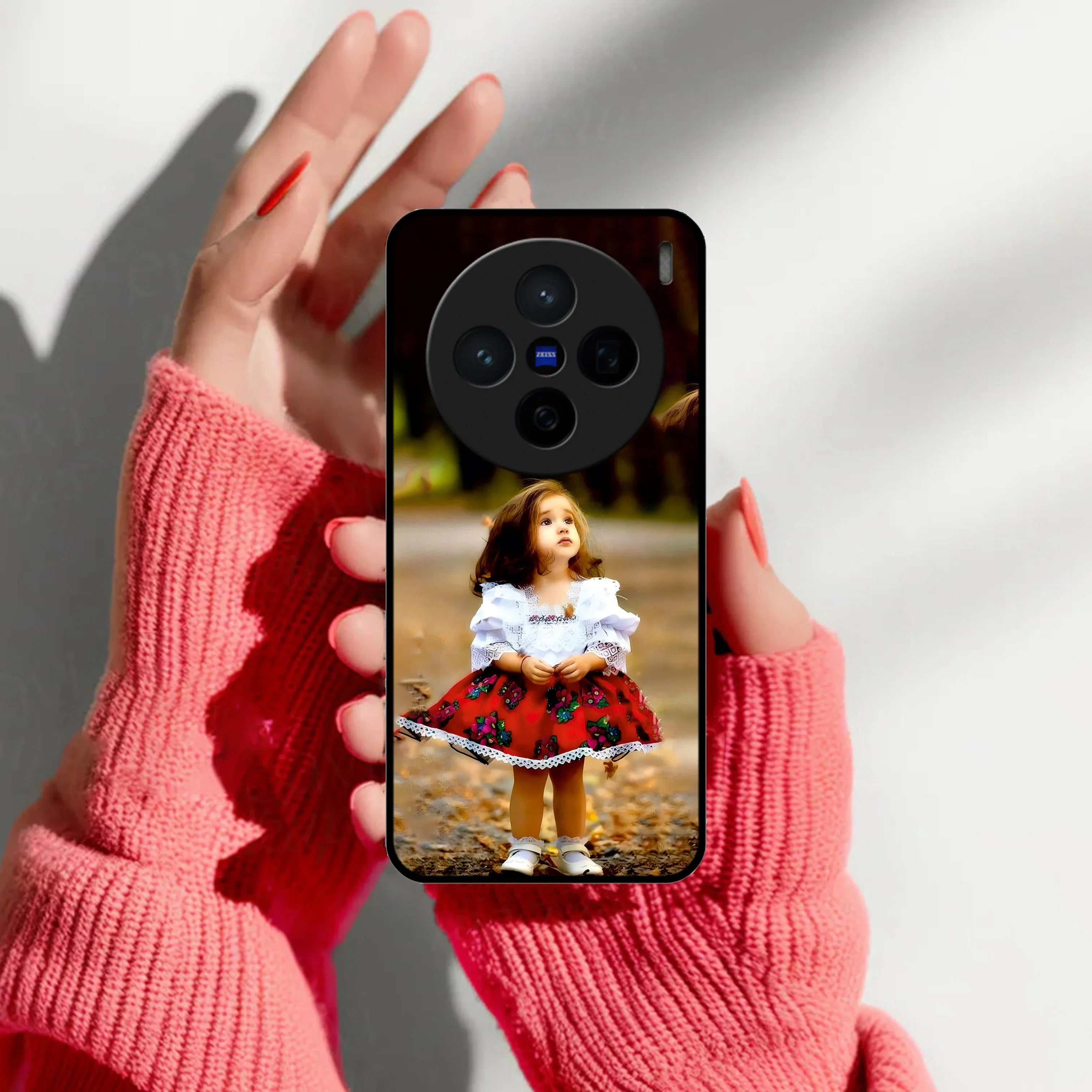 Doll Design Glossy Metal Case Cover For Vivo - ShopOnCliQ