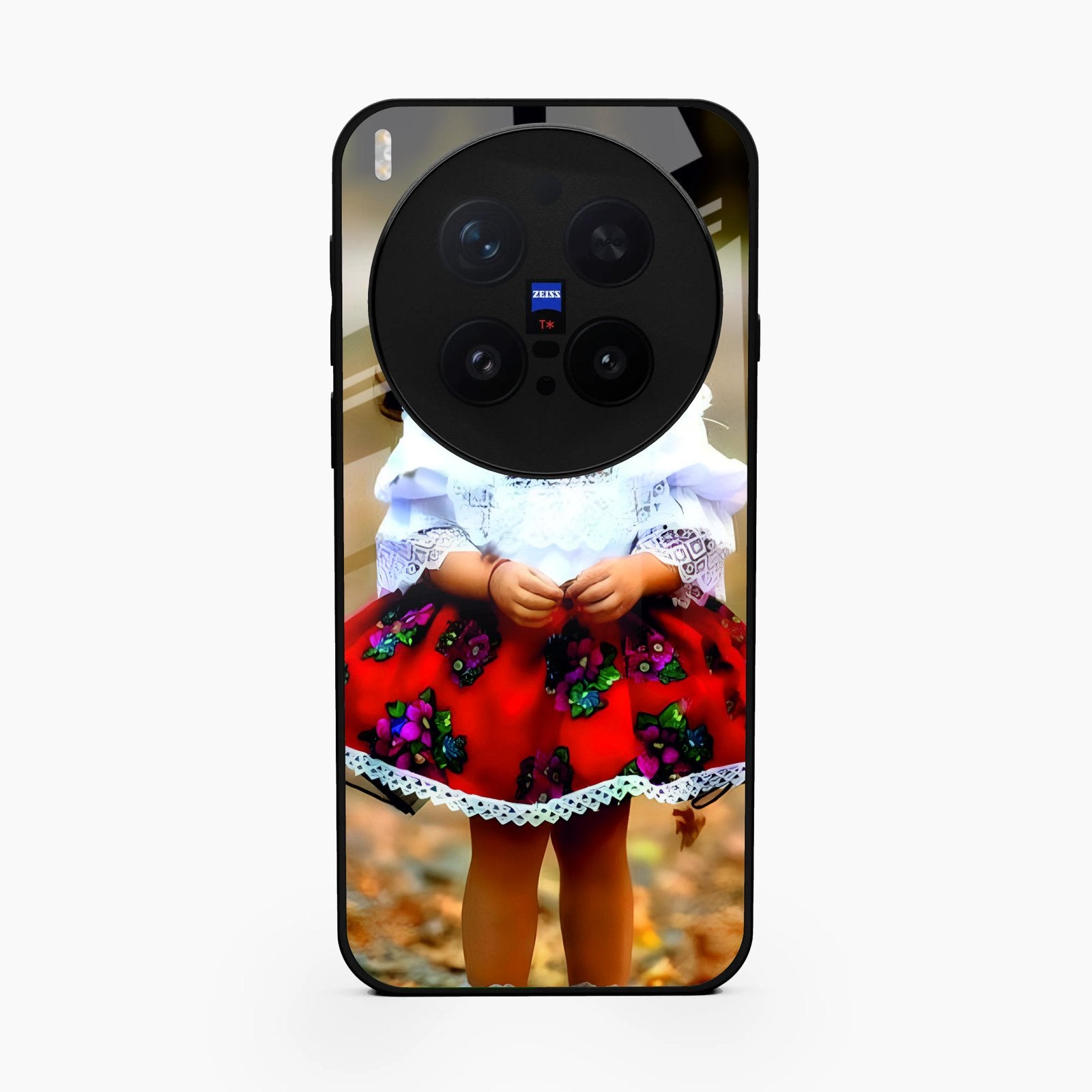Doll Design Glossy Metal Case Cover For Vivo X300 Pro 5G