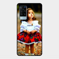 Doll Design Glossy Metal Case Cover For Vivo X60 5G