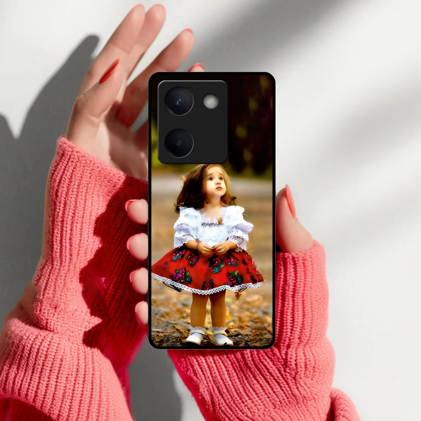 Doll Design Glossy Metal Case Cover For Vivo - ShopOnCliQ