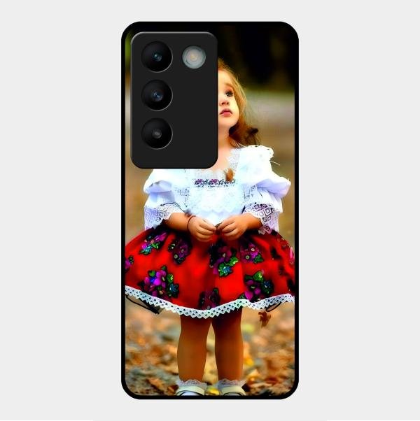 Doll Design Glossy Metal Case Cover For Vivo Y200E 5G