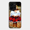 Doll Design Glossy Metal Case Cover For Vivo Y35