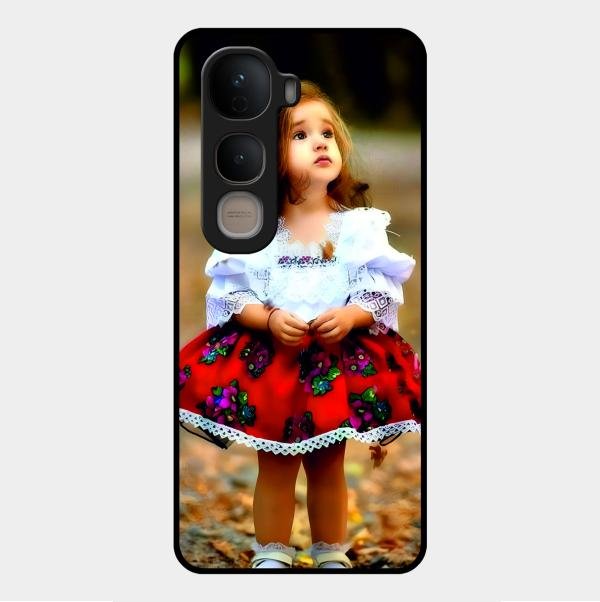 Doll Design Glossy Metal Case Cover For Vivo Y400 5G