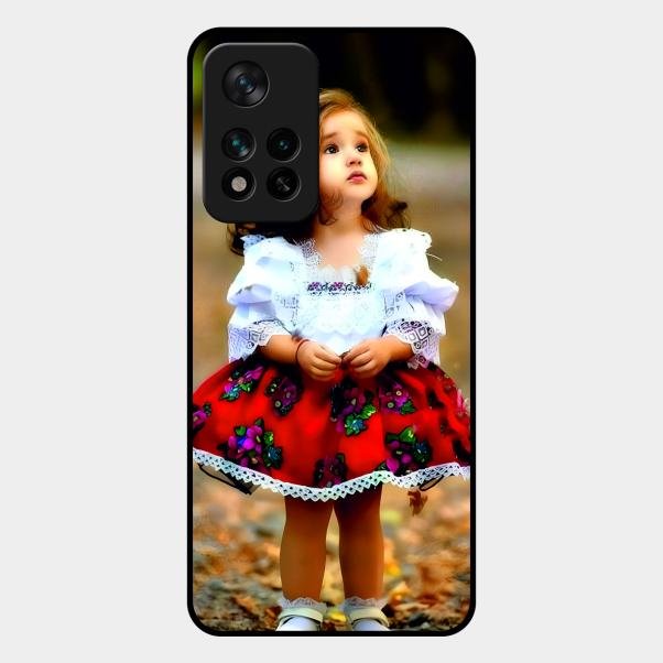 Doll Design Glossy Metal Case Cover For Xiaomi 11I 5G
