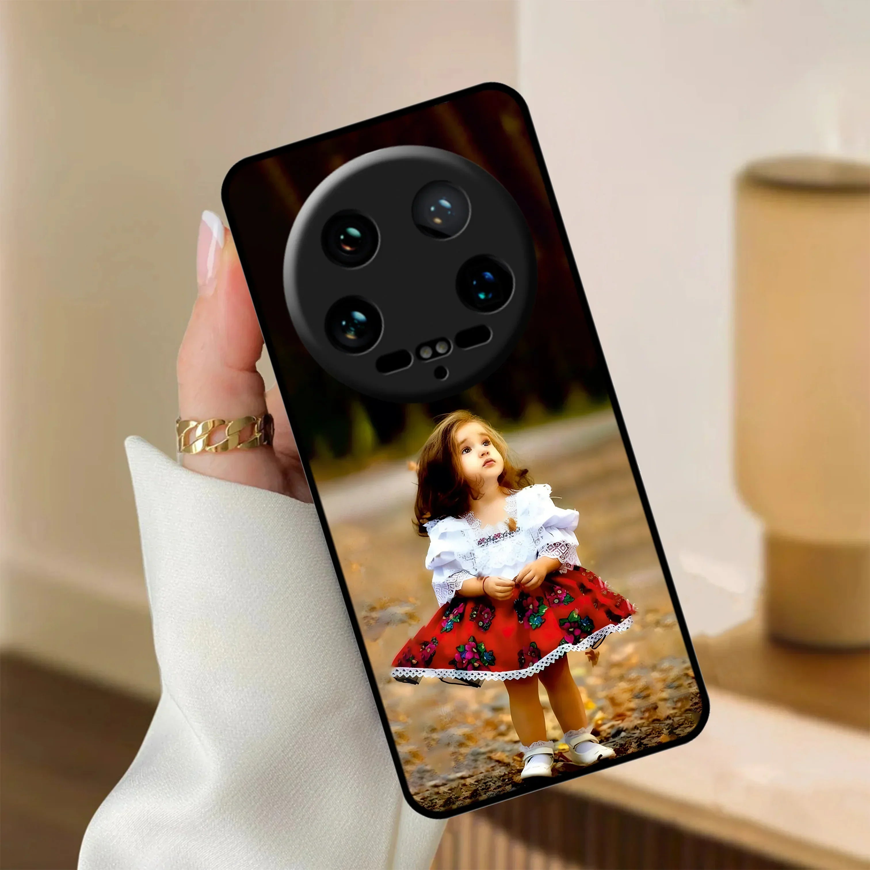 Doll Design Glossy Metal Case Cover For Redmi - ShopOnCliQ