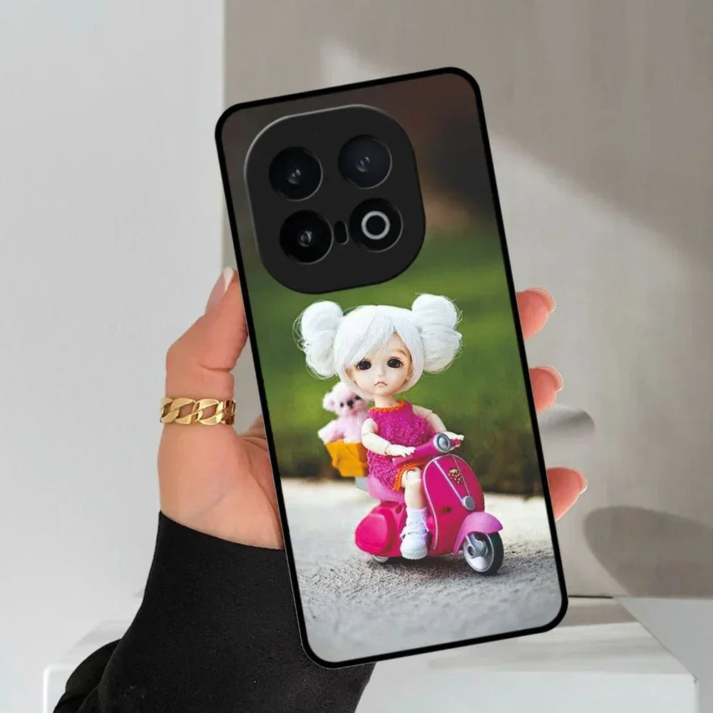 Doll Ridings Glossy Metal Case Cover For Vivo - ShopOnCliQ