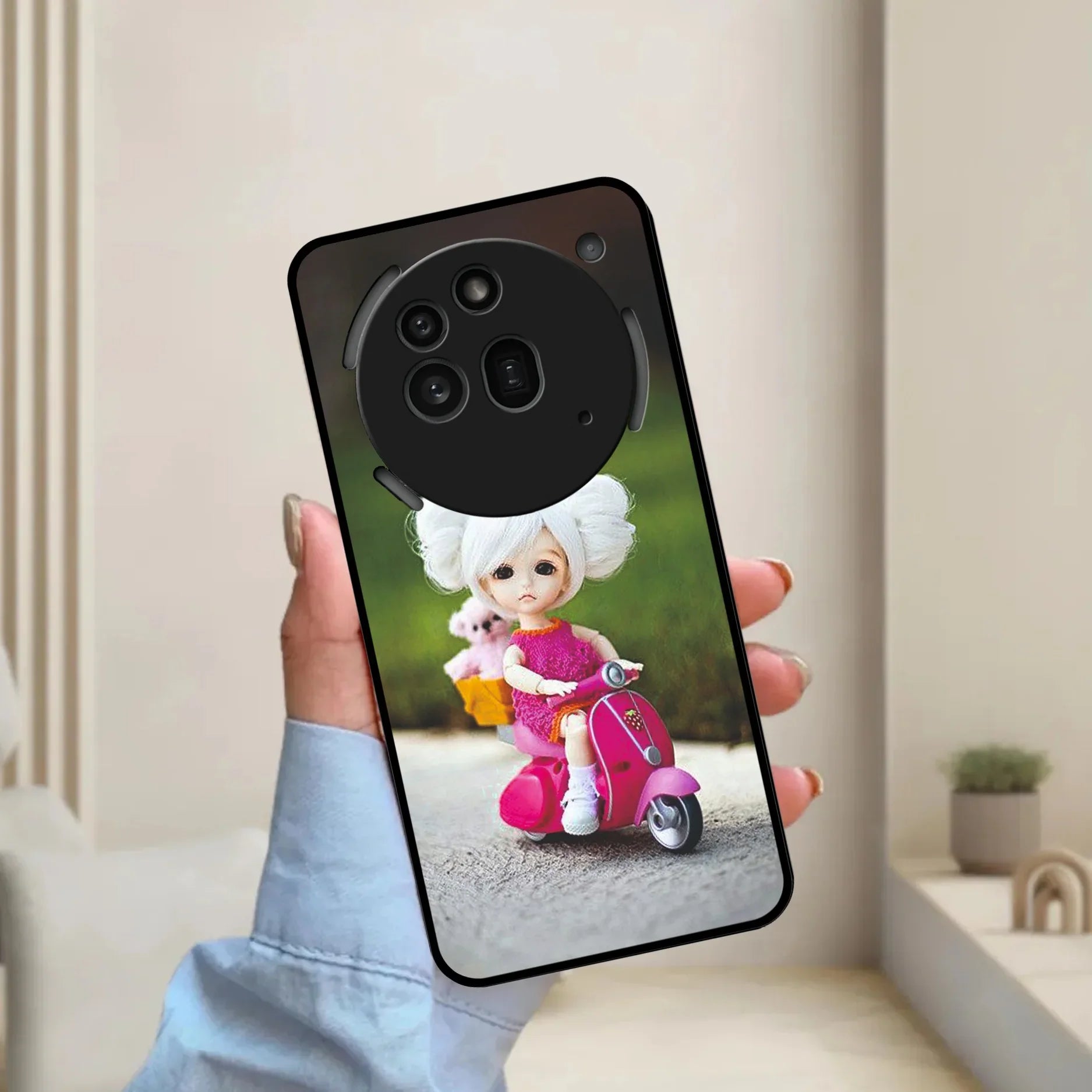 Doll Ridings Glossy Metal Case Cover For Nothing - ShopOnCliQ