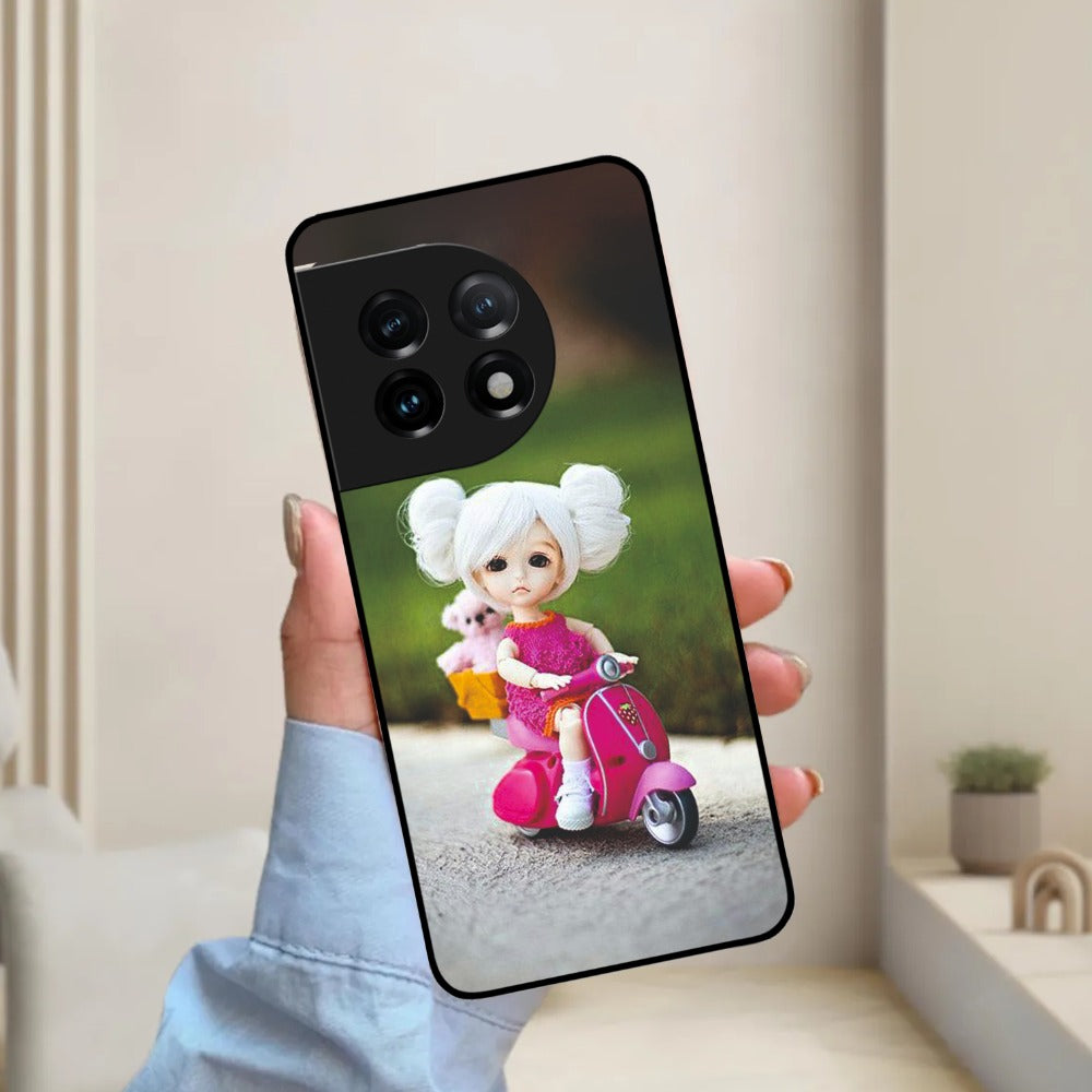 Doll Ridings Glossy Metal Case Cover For OnePlus