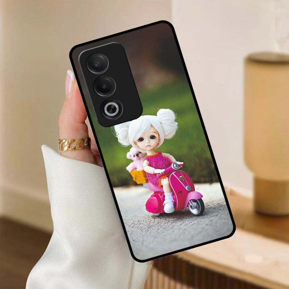 Doll Ridings Glossy Metal Case Cover For Oppo