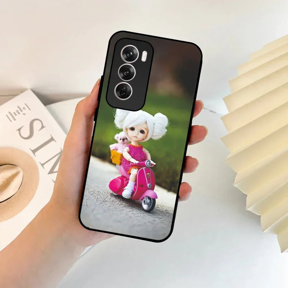 Doll Ridings Glossy Metal Case Cover For Oppo - ShopOnCliQ