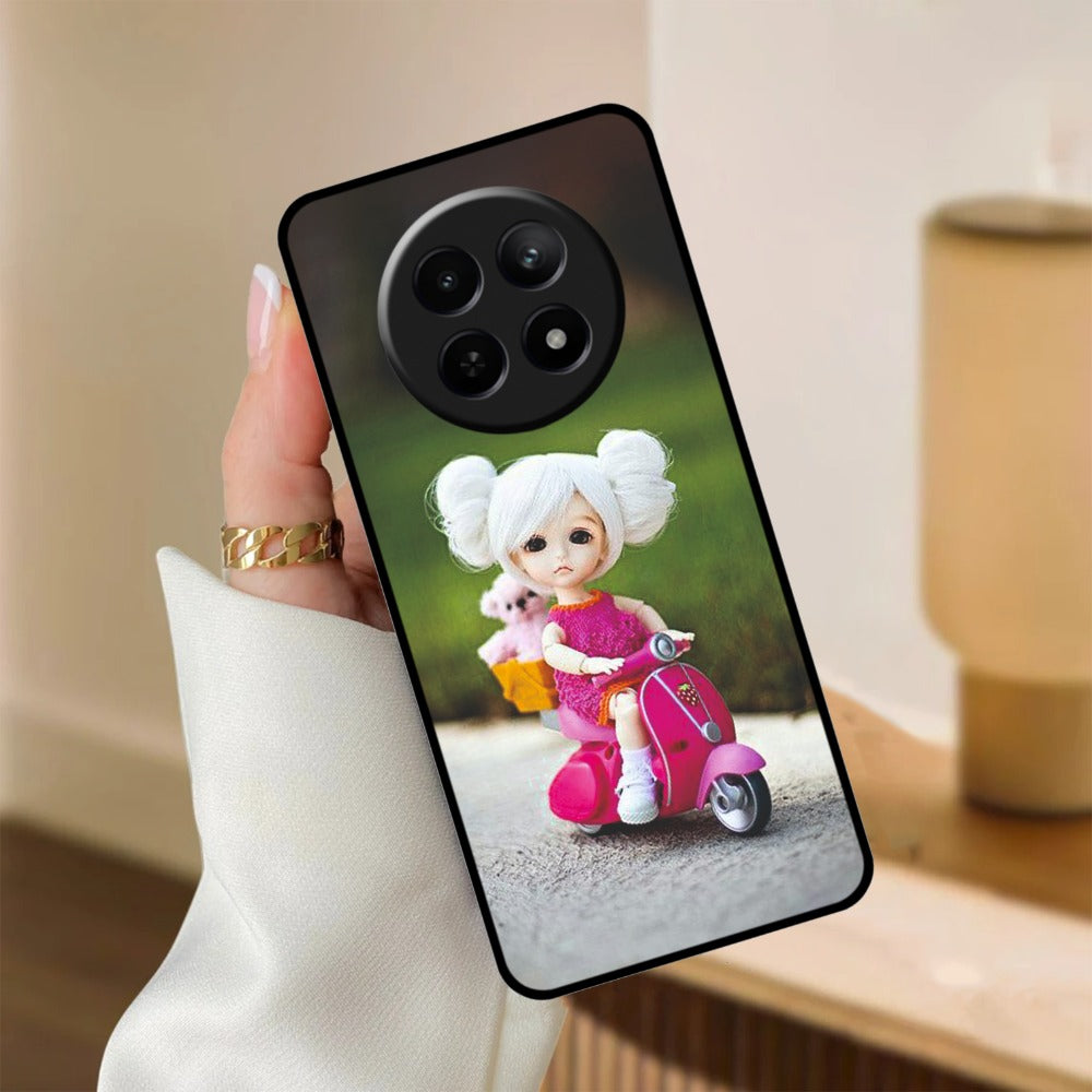 Doll Ridings Glossy Metal Case Cover For Realme