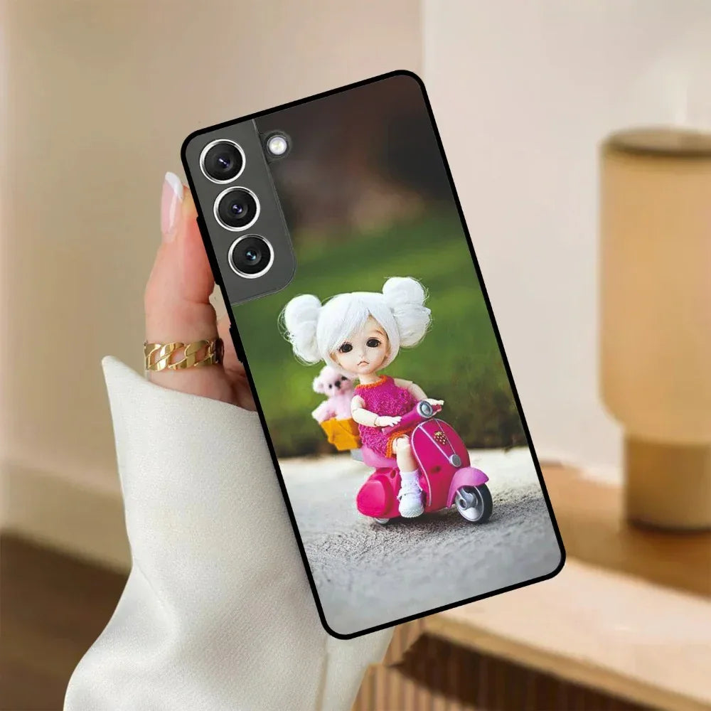Doll Ridings Glossy Metal Case Cover For Samsung - ShopOnCliQ