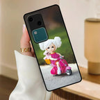 Doll Ridings Glossy Metal Case Cover For Vivo - ShopOnCliQ